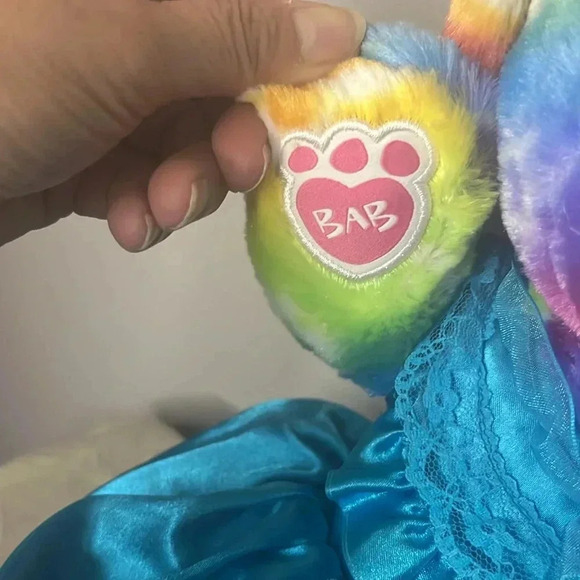 Build A Bear Bright Blooms Bunny Rabbit Plush - Picture 3 of 5